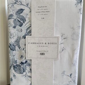 Used king duvet & shams